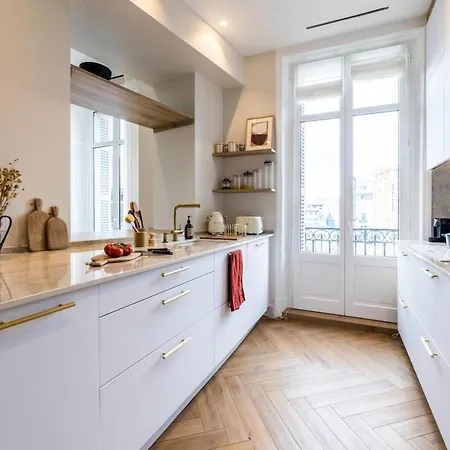 Appartement Hygge Keyweek 2 Bedrooms With Parking In Center Biarritz